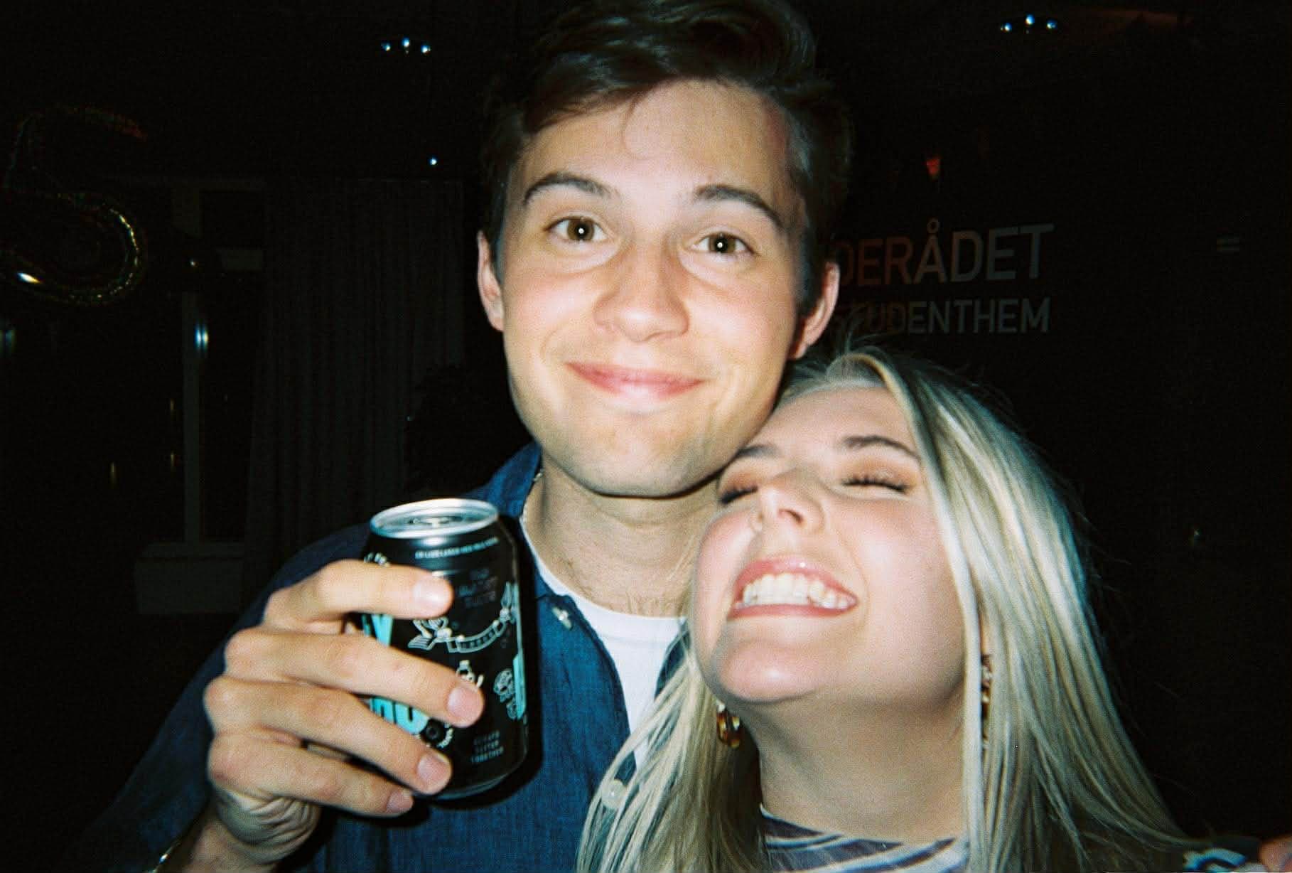 Malva och Anton, våra toastmasters